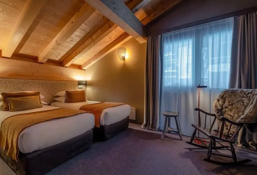 プレミアムスイート２ベッドルーム, Ily Hôtels & Spa La Rosière