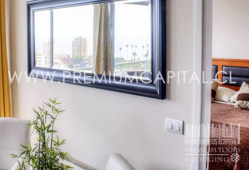 2 Yatak Odalı Lüks Daire, Apartamentos Premium Capital Casino Viña Del Mar
