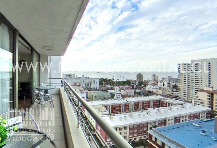 2 Yatak Odalı Lüks Daire, Apartamentos Premium Capital Casino Viña Del Mar