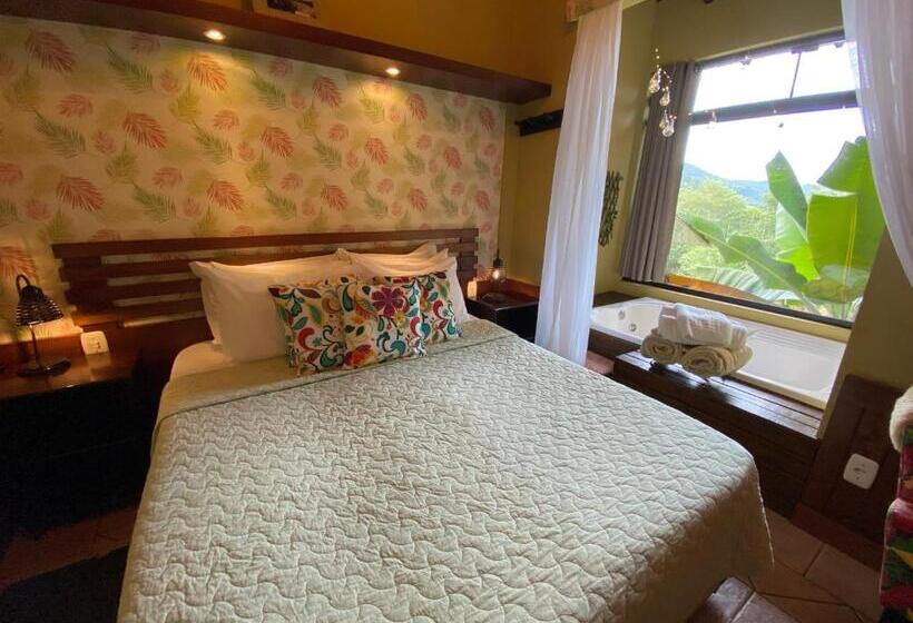 غرفة قياسية مطلّة علي الحديقة, Refúgio Ecológico Pedra Afiada