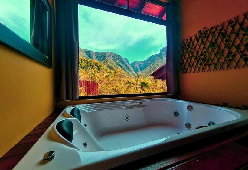 شقة غرفة واحدة ذات إطلالة, Refúgio Ecológico Pedra Afiada