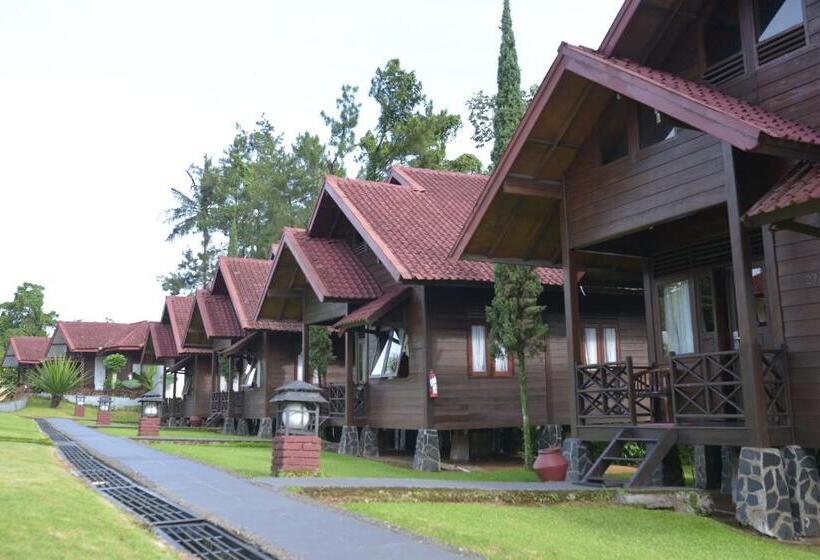 3침실 디럭스 아파트, Citra Cikopo Hotel & Family Cottages