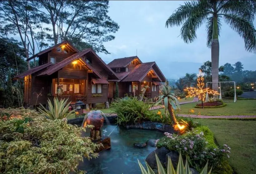 ３ベッドルームのデラックスアパートメント, Citra Cikopo Hotel & Family Cottages