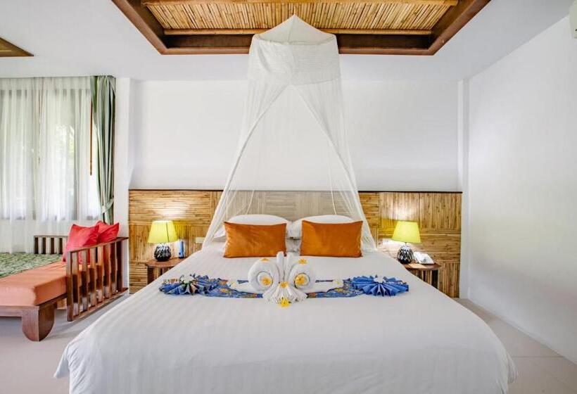 کلبه دلوکس, Ban Sainai Resort  Sha Extra Plus Aonang S Green Resort