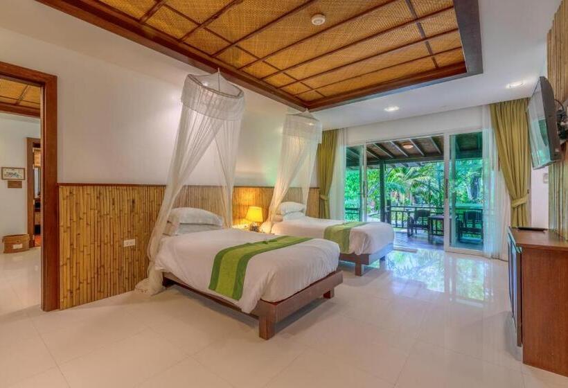 اتاق لوکس با بالکن, Ban Sainai Resort  Sha Extra Plus Aonang S Green Resort