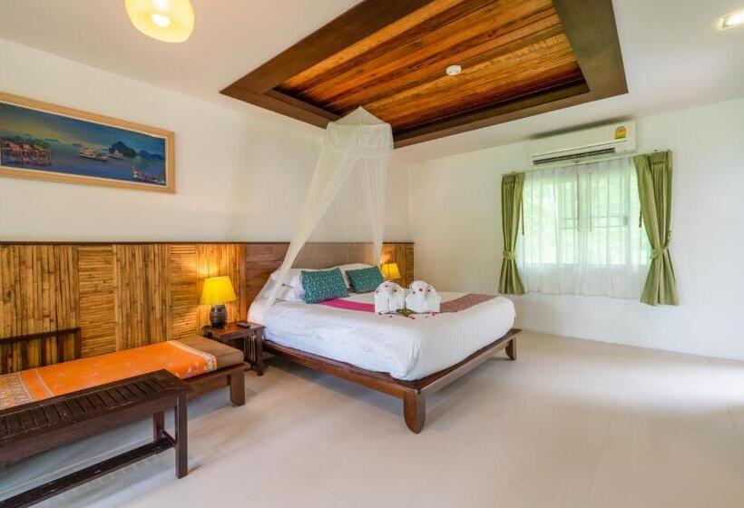 اتاق استاندارد با تخت بزرگ, Ban Sainai Resort  Sha Extra Plus Aonang S Green Resort