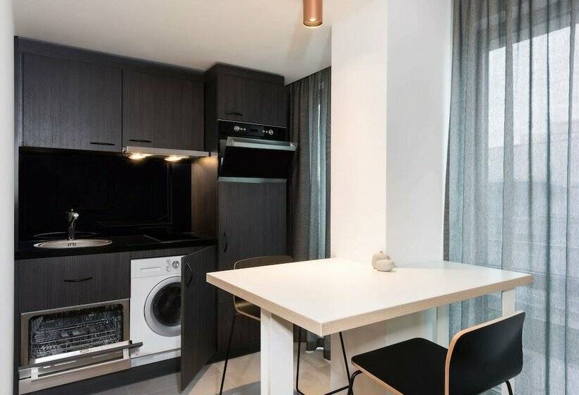 חדר סטודיו סטנדרד, Adina Apartment Hotel Leipzig