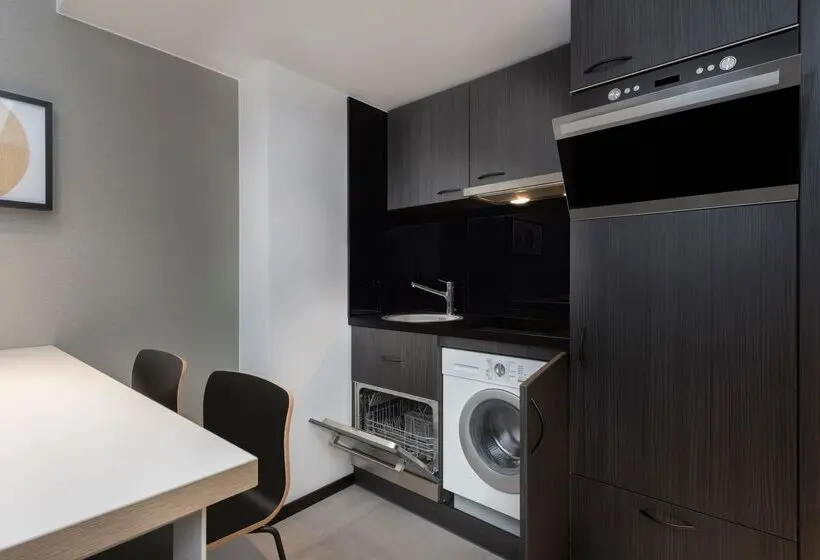 آپارتمان 1 خوابه, Adina Apartment Hotel Leipzig
