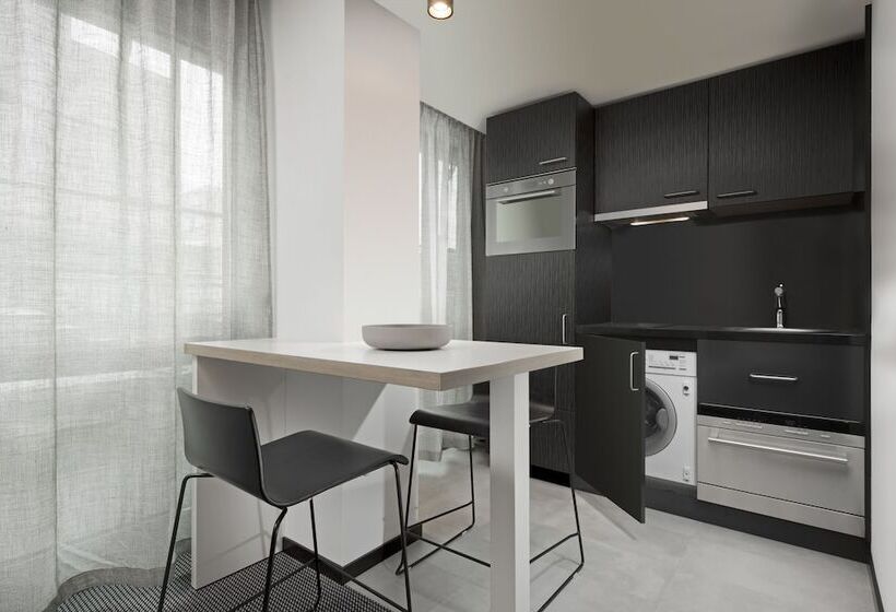 Апартаменты 1 Спальня, Adina Apartment Hotel Leipzig