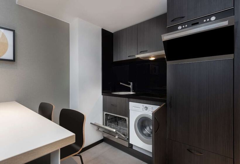 Апартаменты 1 Спальня, Adina Apartment Hotel Leipzig