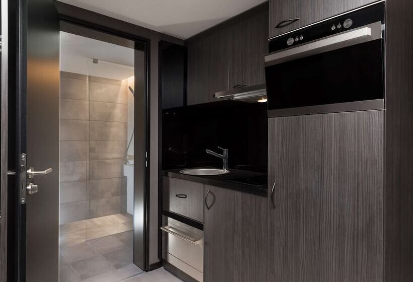 Апартаменты 1 Спальня, Adina Apartment Hotel Leipzig