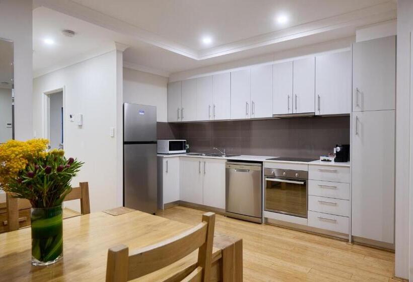 내측 침실 1개 아파트, Airport Apartments By Vetroblu