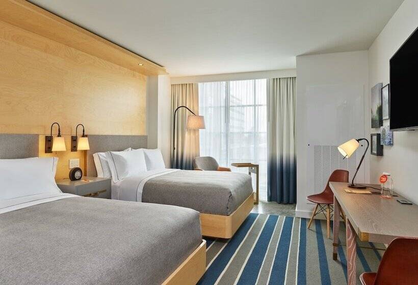 장애인용 디럭스룸, Canopy By Hilton Washington Dc Bethesda North