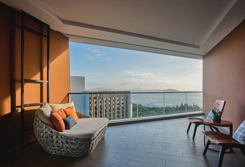 스탠다드 룸 더블 침대 바다 전망, Crowne Plaza Sanya Haitang Bay Resort, An Ihg