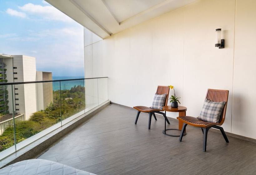 스탠다드 룸 더블 침대 바다 전망, Crowne Plaza Sanya Haitang Bay Resort, An Ihg