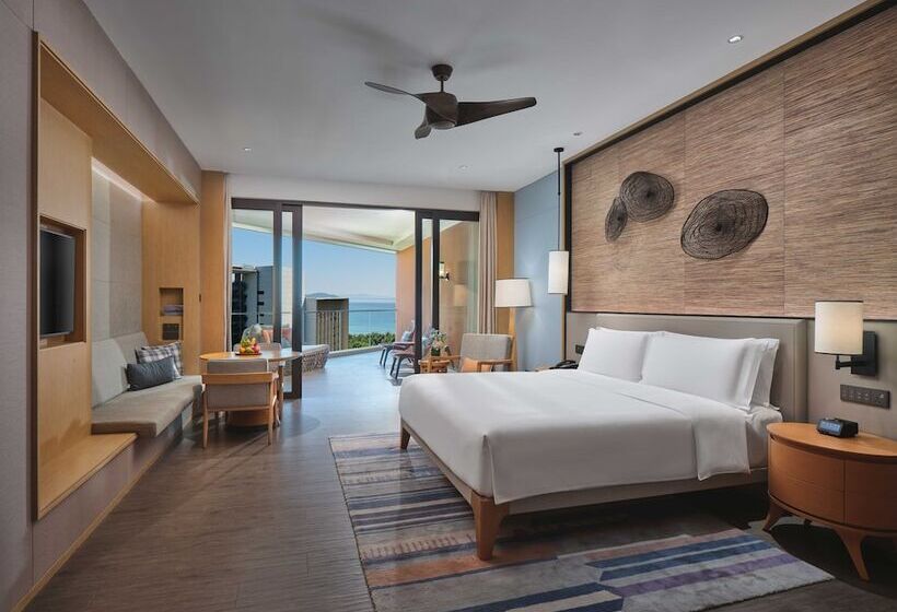 Номер Стандарт Двуспальная Кровать Вид на Море, Crowne Plaza Sanya Haitang Bay Resort, An Ihg