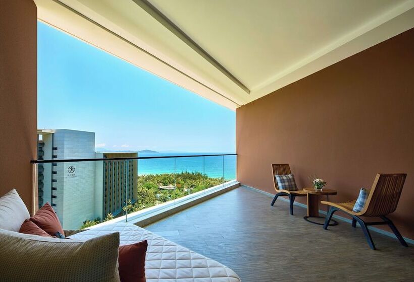 스탠다드 룸 더블 침대 바다 전망, Crowne Plaza Sanya Haitang Bay Resort, An Ihg
