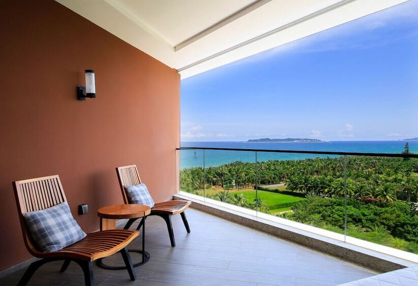 스탠다드 룸 더블 침대 바다 전망, Crowne Plaza Sanya Haitang Bay Resort, An Ihg