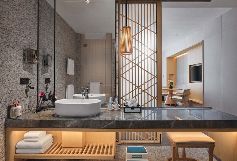 스탠다드 룸 더블 침대 바다 전망, Crowne Plaza Sanya Haitang Bay Resort, An Ihg