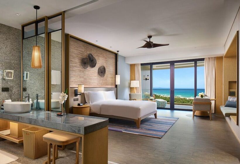 스탠다드 룸 더블 침대 바다 전망, Crowne Plaza Sanya Haitang Bay Resort, An Ihg