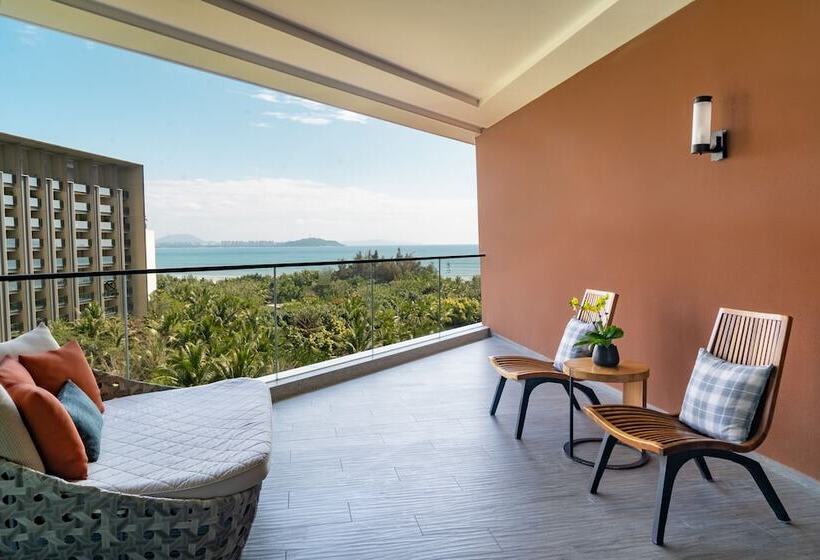 스탠다드 룸 더블 침대 바다 전망, Crowne Plaza Sanya Haitang Bay Resort, An Ihg