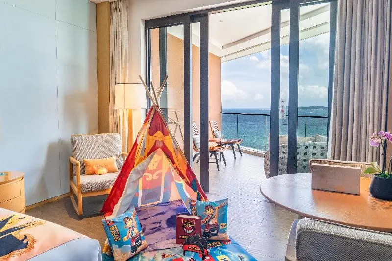 キングサイズベッドのスタンダードルーム, Crowne Plaza Sanya Haitang Bay Resort, An Ihg
