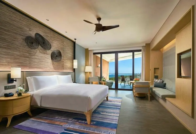 海の見えるダブルベッドスタンダードルーム, Crowne Plaza Sanya Haitang Bay Resort, An Ihg