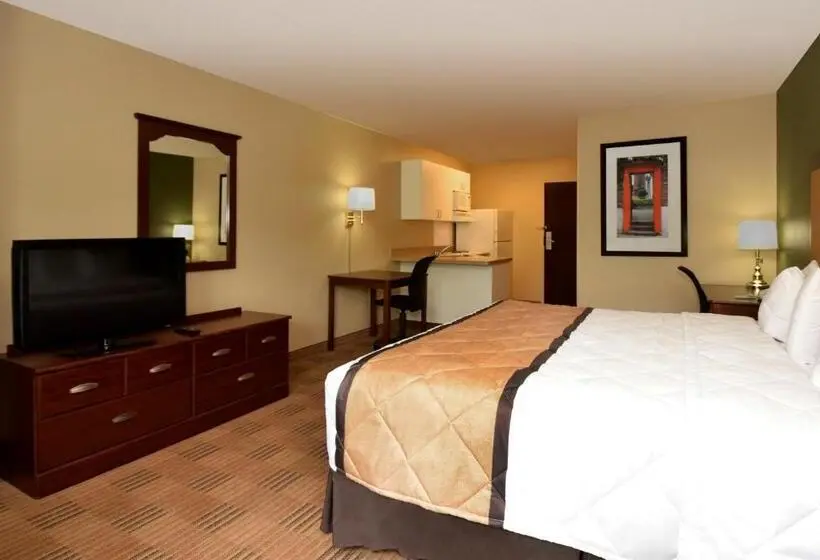 キングサイドベッドのスタンダードワンルーム, Extended Stay America Suites Charleston Mt Pleasant