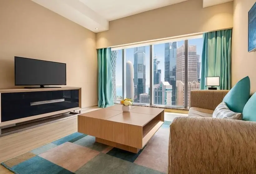 آپارتمان 1 خوابه با چشم‌انداز دریا, Wyndham Doha West Bay