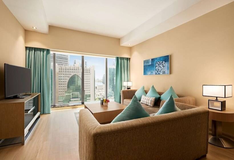 Апартаменты 2 Спальни Вид на Море, Wyndham Doha West Bay