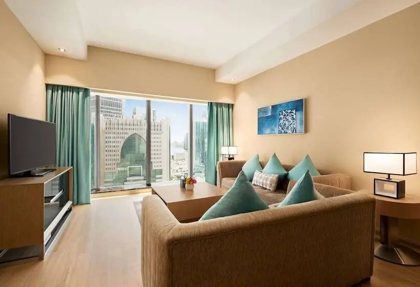 آپارتمان 2 خوابه با چشم‌انداز دریا, Wyndham Doha West Bay