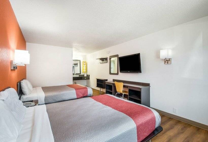 Номер Стандарт 2 Двуспальные Кровати, Motel 6odenton, Md  Fort Meade