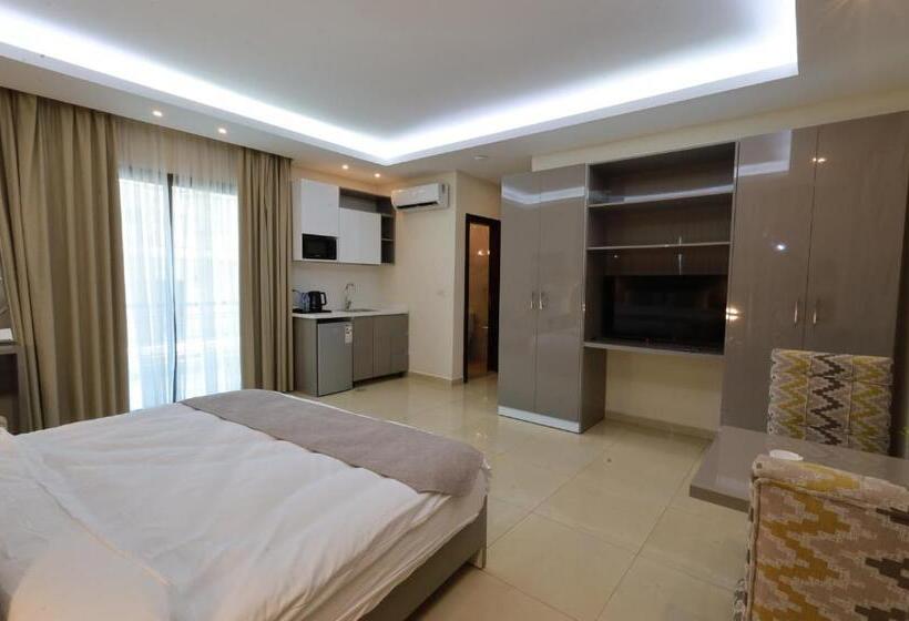 اتاق لوکس با بالکن, Palm Boutique Suites