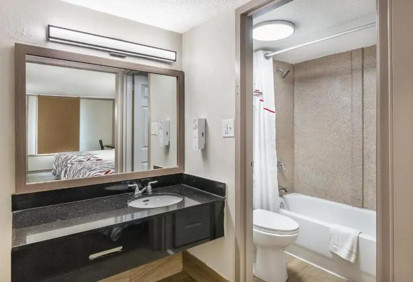 اتاق سوپریور با تخت بزرگ, Red Roof Inn Richmond, Va