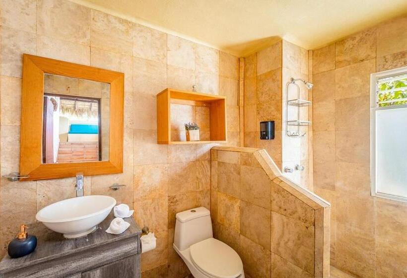 חדר דלוקס עם מיטת קינג, Casa Real Sayulita Hotel Boutique