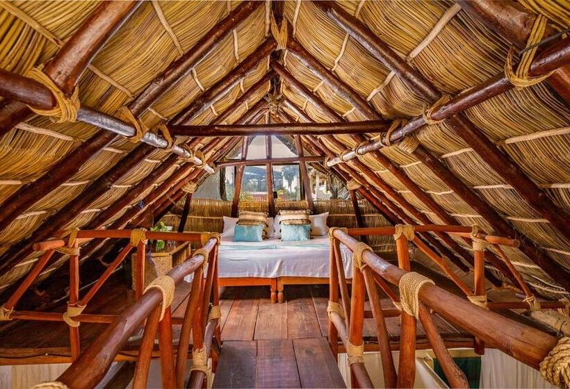 חדר דלוקס עם מיטת קינג, Casa Real Sayulita Hotel Boutique