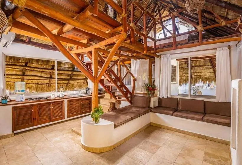 キングサイズベッドのデラックススイート, Casa Real Sayulita Hotel Boutique