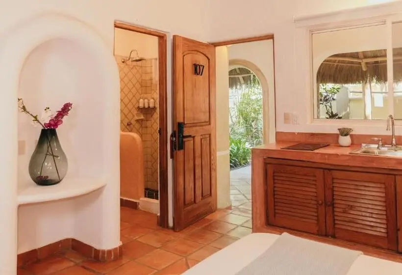 キングサイズベッドのスイートルーム, Casa Real Sayulita Hotel Boutique
