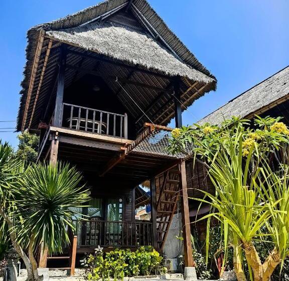 בקתה סטנדרטית עם נוף לים, The Dafish Ceningan