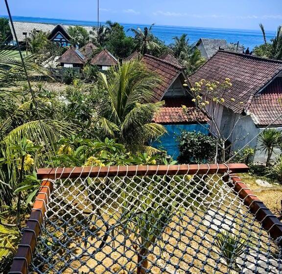 בקתה סטנדרטית עם נוף לים, The Dafish Ceningan