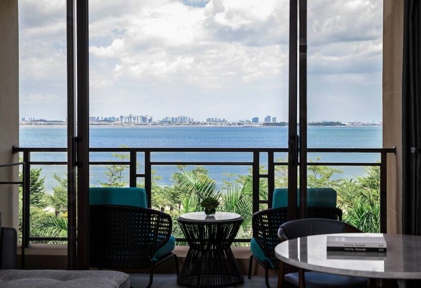 Номер Стандарт Двуспальная Кровать Вид на Море, Xiamen Marriott Hotel & Conference Centre