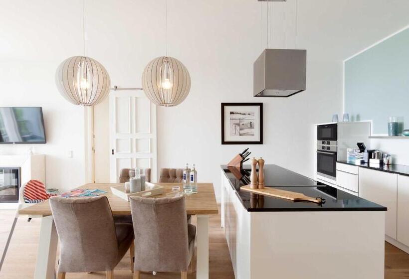 דירה בת חדר שינה 1 עם מרפסת, Meerblick First Sellin Appartement 25