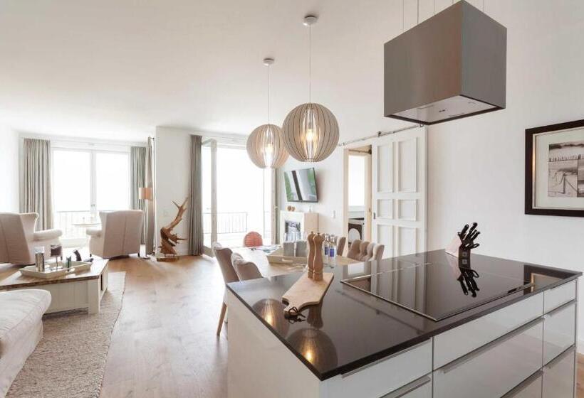 דירה בת חדר שינה 1 עם מרפסת, Meerblick First Sellin Appartement 25