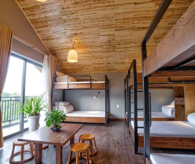 تختخواب در اتاق مشترک, Lustig Hostel