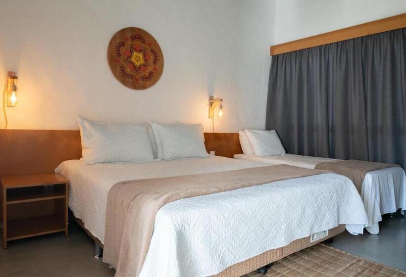 סוויטה עם מרפסת, Pousada Rosa Tropicalia