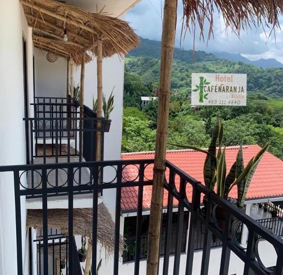 标准间带阳台, Cafénaranja Xilitla