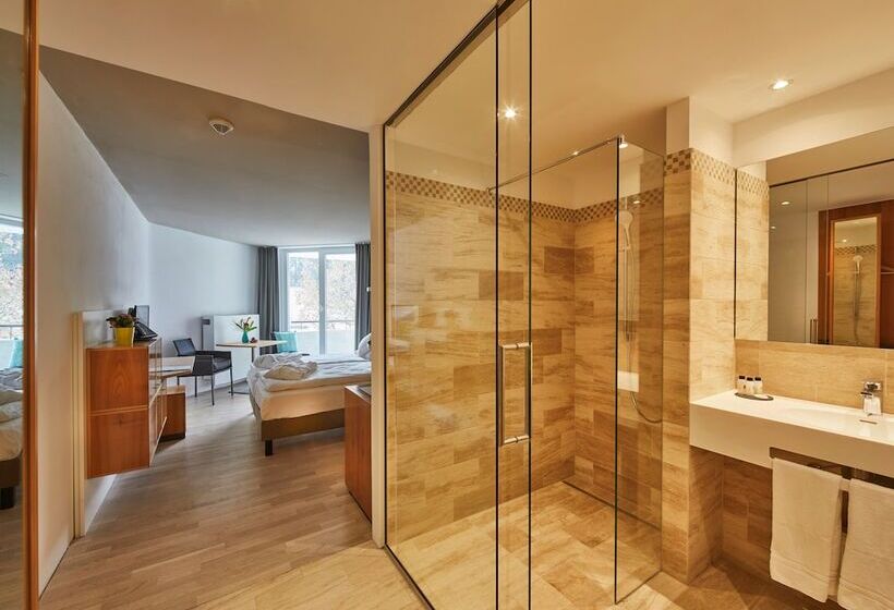 غرفة أساسية فردية, Elzland Hotel Pfauen Wellness & Spa