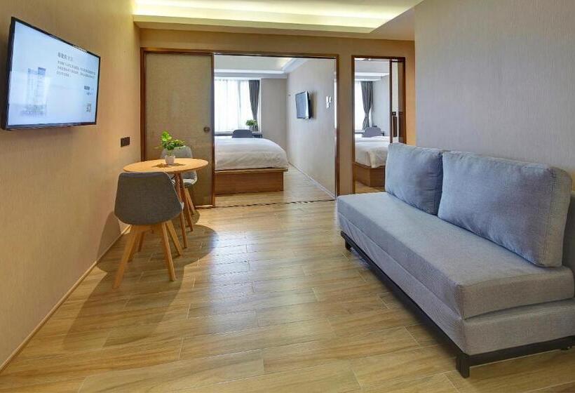 带2个卧室的套房, Bridal Tea House Hotel Free Shuttle Bus For Canton Fair