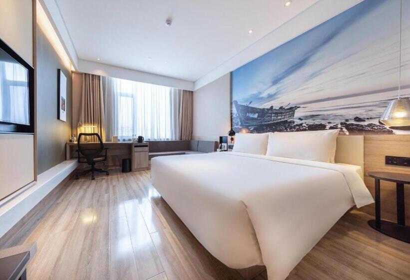 Номер Стандарт, Atour Hotel Yantai South Station Yingchun Street