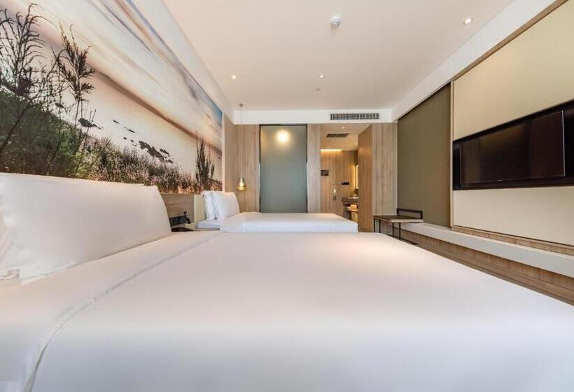 수피리어 룸, Atour Hotel Yantai South Station Yingchun Street